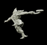 3D Printed Bestiary Vol. 4 Nafarrate - Ephyra Lady Shark 32mm Ragnarok D&D - Charming Terrain