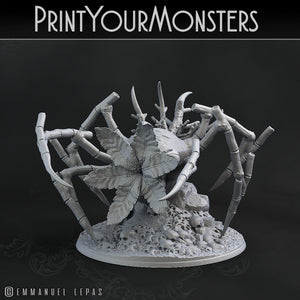 3D Printed Print Your Monsters Leaftongue Tarantulas Carniflora Jungle Predators 28mm - 32mm D&D Wargaming