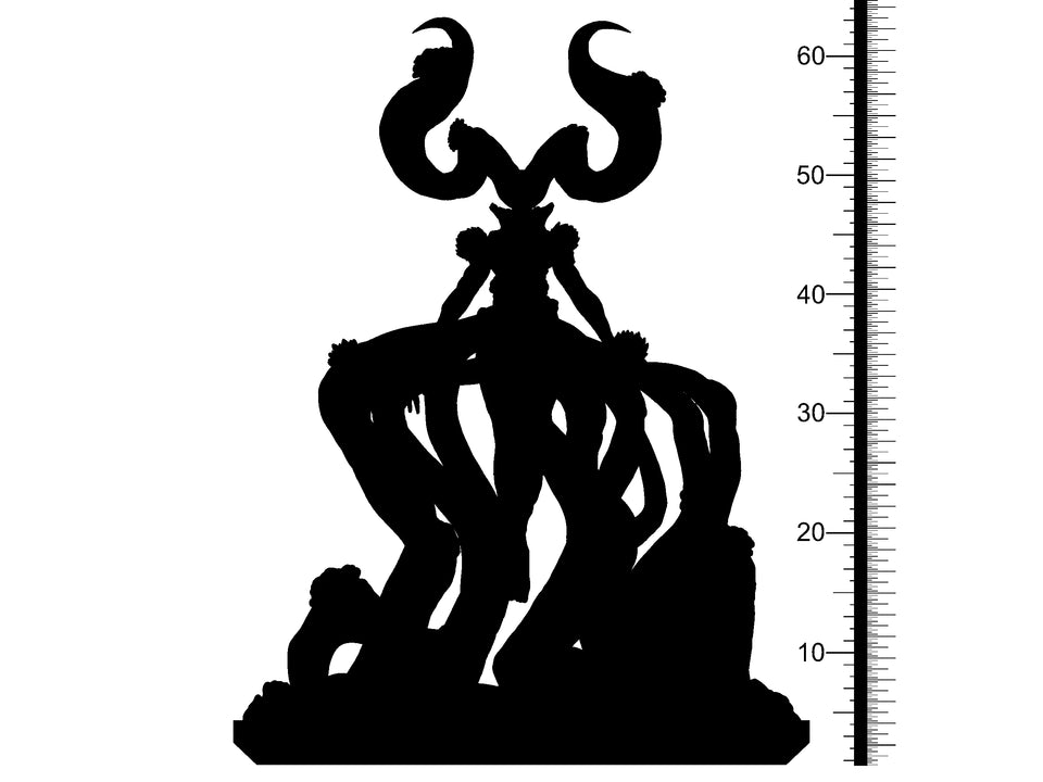 3D Printed Clay Cyanide Lythalia Great Old Gods Ragnarok D&D
