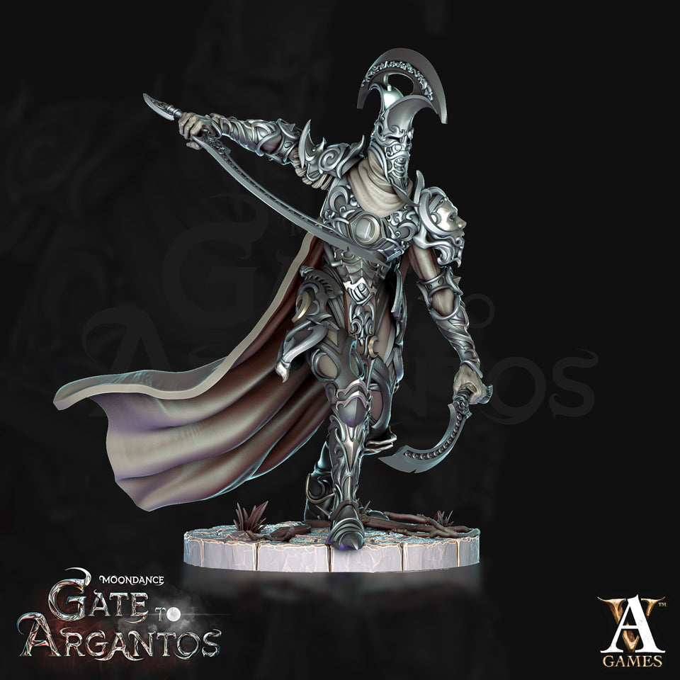 3D Printed Archvillain Games Panselenoi Moondance - Gate to Argantos 28 32mm D&D