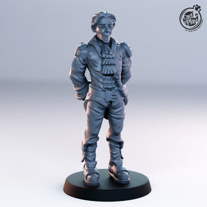 3D Printed Cast n Play Noble Male 28mm 32mm D&D