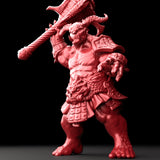 3D Printed Bestiary Vol. 5 Nafarrate - Oni Ogre 32mm Ragnarok D&D
