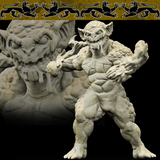 3D Printed Bestiary Vol. 4 Nafarrate - Onyx Elemental 32mm Ragnarok D&D - Charming Terrain