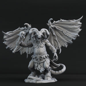 3D Printed Print Your Monsters Orcus Demon 28mm - 32mm D&D Wargaming