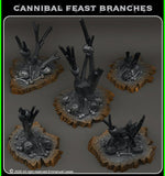 3D Printed Fantastic Plants and Rocks Cannibal Feast Branches 28mm - 32mm D&D Wargaming