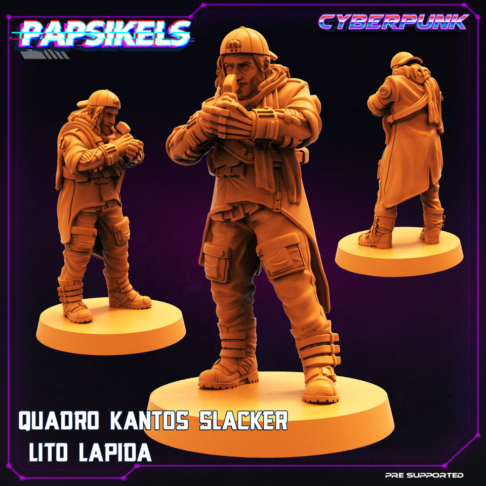 3D Printed Papsikels Cyberpunk Sci-Fi Quadro Kantos Set - 28mm 32mm