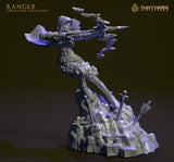 3D Printed Clay Cyanide Ranger 28mm-32mm Ragnarok D&D