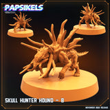 3D Printed Papsikels Cyberpunk Sci-Fi Skull Hunter Hounds Set - 28mm 32mm