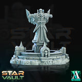 3D Printed Archvillain Games Sci-Fi Diorama The Star Vault 28 32mm D&D
