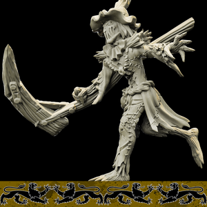 3D Printed Bestiary Vol. 4 Nafarrate - Scarecrow Construct 32mm Ragnarok D&D - Charming Terrain