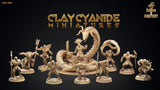 3D Printed Clay Cyanide Seeds of the Serpent Factions Tribes Wargrounds Ragnarok D&D