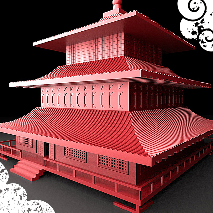3D Printed Bestiary Vol. 5 Nafarrate - Asian Shrine 32mm Ragnarok D&D