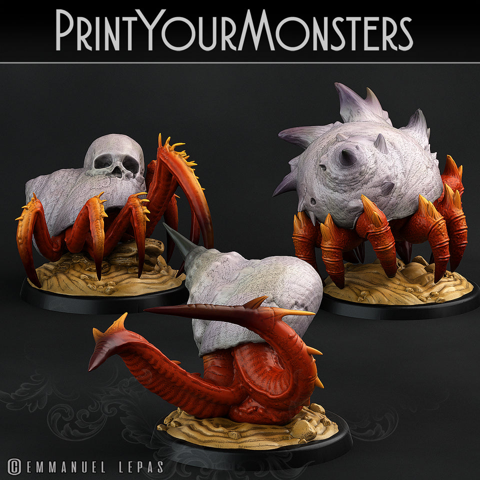 3D Printed Print Your Monsters Lurkers of the Deep Set 28mm - 32mm D&D Wargaming