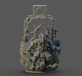 3D Printed Clay Cyanide Strength Tarot Ragnarok D&D