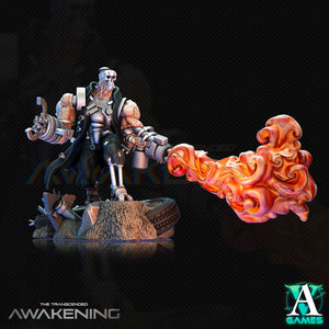 3D Printed Archvillain Games Trancended Lablumps - The Transcended 28 32mm D&D