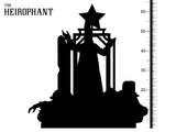 3D Printed Clay Cyanide The Heirophant Tarot Ragnarok D&D