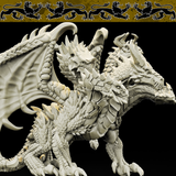 3D Printed Bestiary Vol. 4 Nafarrate - Tiamat Hydra 32mm Ragnarok D&D - Charming Terrain
