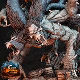 3D Printed Archvillain Games Kagon Aspect of Demogorgon Tome of Demons 28 32mm D&D