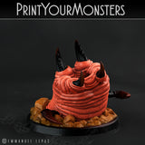 3D Printed Print Your Monsters Worms Subterranean Terrors 28mm - 32mm D&D Wargaming