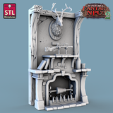 3D Printed STL Miniatures Trophy Hunter Set Fantasy NPC 2 | 28 - 32mm War Gaming D&D