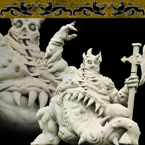 3D Printed Bestiary Vol. 4 Nafarrate - Undead Froghemoth 32mm Ragnarok D&D - Charming Terrain