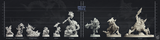 3D Printed Cast n Play Hegg The Bomber Goblin UruCan Tribe 28mm 32mm D&D
