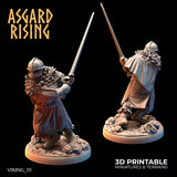 3D Printed Asgard Rising Vikings of the White Bear Clan Hideout Keepers 28mm - 32mm