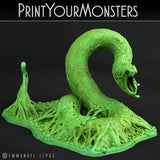3D Printed Print Your Monsters Viper Ooze Total Serpents 28mm - 32mm D&D Wargaming