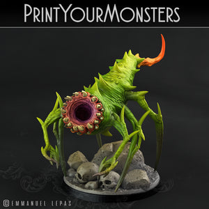 3D Printed Print Your Monsters Void Tyrant Worms Subterranean Terrors 28mm - 32mm D&D Wargaming