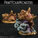 3D Printed Print Your Monsters Lurkers of the Deep Set 28mm - 32mm D&D Wargaming