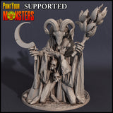 3D Printed Print Your Monsters Witches Pack Full Set 28mm - 32mm D&D Wargaming