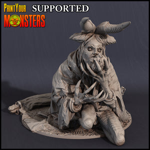 3D Printed Print Your Monsters Witches Pack Set 28mm - 32mm D&D Wargaming
