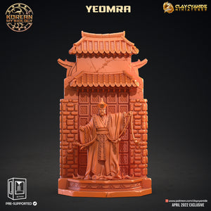 3D Printed Clay Cyanide Yeomra Korean Mythology Ragnarok D&D