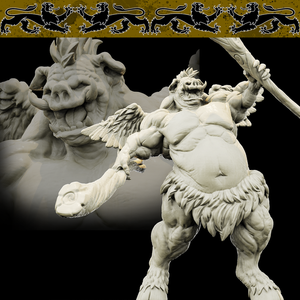 3D Printed Bestiary Vol. 4 Nafarrate - Zazdxyshnee Demon Fiend 32mm Ragnarok D&D - Charming Terrain