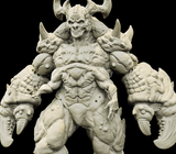 3D Printed Bestiary Vol. 4 Nafarrate - Zisglabrezu Demon Fiend 32mm Ragnarok D&D - Charming Terrain
