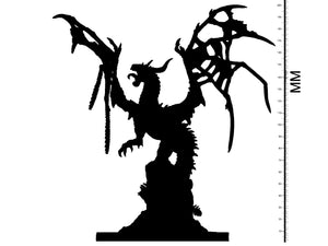 3D Printed Clay Cyanide Undead Zombie Dragon Castle of Dracula Ragnarok D&D