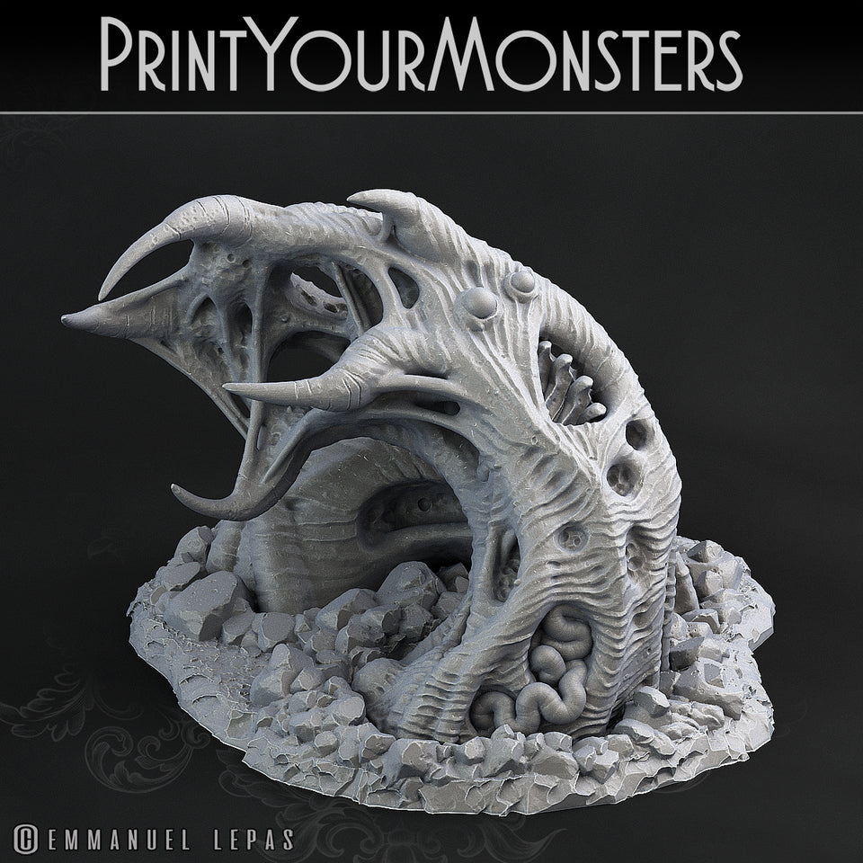 3D Printed Print Your Monsters Zombie Worm Total Worms 2 Set 28mm - 32mm D&D Wargaming