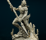 3D Printed Bestiary Vol. 4 Nafarrate - Proteus Merfolk 32mm Ragnarok D&D - Charming Terrain