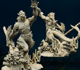 3D Printed Bestiary Vol. 4 Nafarrate - Proteus Merfolk 32mm Ragnarok D&D - Charming Terrain