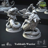 3D Printed Cast n Play Yuddrakh Warrior Enter the Drains 28mm 32mm D&D