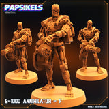 3D Printed Papsikels Cyberpunk  Sci-Fi - E-1000 Annihilator - F - 28mm 32mm