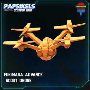 3D Printed Papsikels Cyberpunk Sci-FI Fukimasa Advance Scout Drone - 28mm 32mm