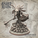 3D Printed Asgard Rising Goblin Chieftain 28mm-32mm Ragnarok D&D - Charming Terrain