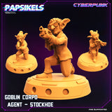 3D Printed Papsikels Sci-Fi Goblin Heist Set Corpo World  - 28mm 32mm
