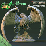 3D Printed Clay Cyanide Griffin The Legend of King Arthur Ragnarok D&D