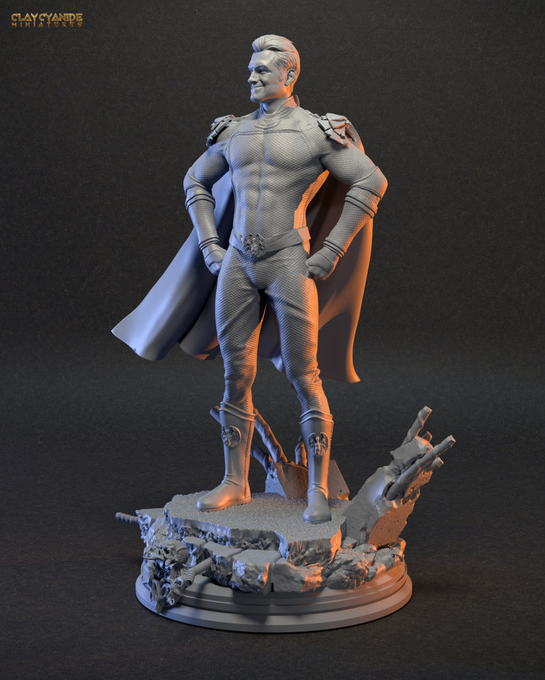3D Printed Clay Cyanide Homelander The Boys Ragnarok D&D