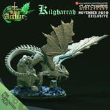 3D Printed Clay Cyanide Kilgharrah Dragon The Legend of King Arthur Ragnarok D&D