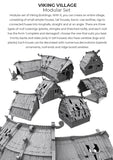 3D Printed Asgard Rising Viking Village Modular Set 28mm - 32mm Ragnarok D&D