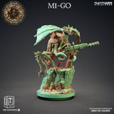 3D Printed Clay Cyanide Mi-go Great Old Gods Ragnarok D&D
