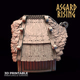 3D Printed Asgard Rising Viking Village Volume 2 Modular Set 28mm - 32mm Ragnarok D&D